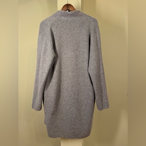 NWT J. Crew Gray Cocoon sweater blazer - Picture 3 of 7
